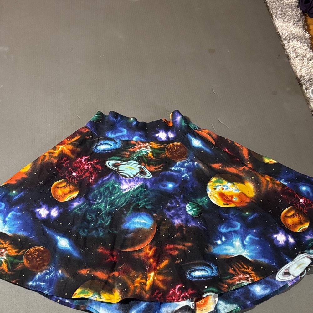 Retrolicious Celestial Print Skirt size XS